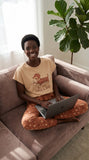 But First Coffee & Dogs Dachshund Knit Pajama Set for Women